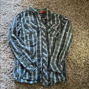 XL boys button down shirt